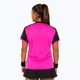 Tričko Joma Montreal SS fluor pink/black 2