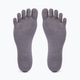 Ponožky Vibram Fivefingers Athletic No-Show šedé S15N03 7