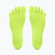 Ponožky Vibram Fivefingers Athletic No-Show žluté S18N02 7