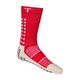 TRUsox Mid-Calf Tenké fotbalové ponožky červené 3CRW300STHINRED
