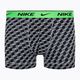 Pánské boxerky Nike Everyday Cotton Stretch Trunk 3Pk BAU geo block print/cool grey/black 2