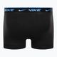 Pánské boxerky Nike Everyday Cotton Stretch Trunk 3Pk UB1 black/transparency wb 3