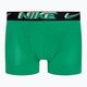 Pánské boxerky Nike Dri-Fit Essential Micro Trunk 3 páry stadium green/pink rise/black 3d 7