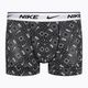 Pánské boxerky Nike Everyday Cotton Stretch Trunk 3 páry černá/modrá/šedá 2