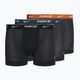 Pánské boxerky  Nike Everyday Cotton Stretch Trunk 3 páry black/armory navy/black