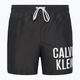 Pánské plavecké šortky Calvin Klein Medium Drawstring černé