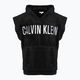 Pončo Calvin Klein Towel Hoodie black
