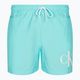 Pánské plavecké šortky  Calvin Klein Medium Drawstring soft turquoise