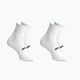 Cyklistické ponožky  Rogelli Essential 2 páry  white