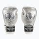 Boxerské rukavice Top King Muay Thai Super Star Snake white TKBGSS-02A-WH-SV-10
