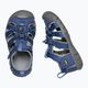Dětské trekové sandály KEEN Seacamp II CNX blue depths/gargoyole 10
