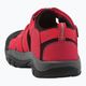 Dětské trekové sandály KEEN Newport H2 ribbon red/gargoyle 11