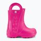 Dětské holínky Crocs Handle Rain Boot Kids candy pink 2