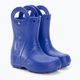 Dětské gumáky Crocs Rain Boot v azurově modré barvě 4