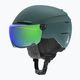 Lyžařská helma ATOMIC Savor Visor Stereo zelená AN5006182 8