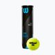 Sada tenisových míčků Wilson Tour Premier All Ct 4 ks žlutá WRT119400