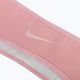 Pletená čelenka Nike růžová N0003530-631 3