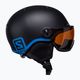 Salomon Grom Visor S2 dětská lyžařská helma černá L39916300 4