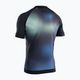Pánské plavecké tričko ION Lycra Maze černo-modré 48232-4231 2