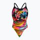 Dámské jednodílné plavky Funkita Diamond Back One Piece sunset city 4