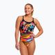 Dámské jednodílné plavky Funkita Diamond Back One Piece sunset city 6