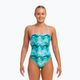 Funkita Strapped In One Piece dámské jednodílné plavky teal wave 2