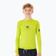 Dětské plavecké tričko Rip Curl Corps Rash Vest 4078 zelená 11MBRV