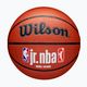 Basketbalový míč  Wilson NBA JR Fam Logo Indoor Outdoor brown velikost 7