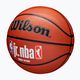 Basketbalový míč  Wilson NBA JR Fam Logo Indoor Outdoor brown velikost 7 3