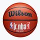 Basketbalový míč  Wilson NBA JR Fam Logo Indoor Outdoor brown velikost 6