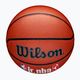 Basketbalový míč  Wilson NBA JR Fam Logo Indoor Outdoor brown velikost 6 4