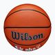 Basketbalový míč  Wilson NBA JR Fam Logo Authentic Outdoor brown velikost 6 4