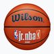 Dětský basketbalový míč   Wilson NBA JR Fam Logo Authentic Outdoor brown velikost 5