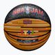 Basketbalový míč  Wilson NBA Jam Outdoor black/gold velikost 7 5