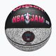 Basketbalový míč  Wilson NBA Jam Indoor Outdoor black/grey velikost 7 5