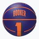 Dětský basketbalový míč   Wilson NBA Player Icon Mini Booker navy velikost 3