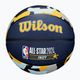 Dětský basketbalový míč   Wilson 2024 NBA All Star Mini + krabice brown velikost 3