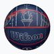 Basketbalový míč  Wilson 2024 NBA All Star Collector + krabice brown velikost 7 4