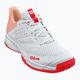 Dámské tenisové boty Wilson Kaos Stroke 2.0 white/peach perfait/infrared 8
