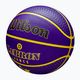 Basketbalový míč  Wilson NBA Player Icon Outdoor Lebron blue velikost 7 3