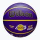 Basketbalový míč  Wilson NBA Player Icon Outdoor Lebron blue velikost 7 5