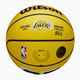 Dětský basketbalový míč   Wilson NBA Player Icon Mini Lebron yellow velikost 3 6