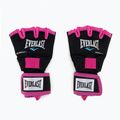 Dámské vnitřní rukavice EVERLAST gelové černé EV4355 BLK/PINK-S/M
