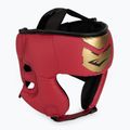 Boxerský set Everlast Prospect 2 helma + lapy + rukavice red/gold 12