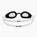 Dětské plavecké brýle TYR Foam Youth clear/black/white 4
