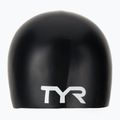 Dětská plavecká čepice TYR Wrinkle-Free Silicone black