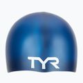 Dětská plavecká čepice TYR Wrinkle-Free Silicone navy