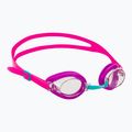 Plavecké brýle TYR Qualifier clear/purple/pink