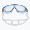 Plavecká maska TYR Orion clear/blue/grey 4