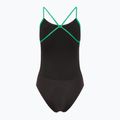 Dámské jednodílné plavky TYR Hexa Cutoutfit black/green 2
